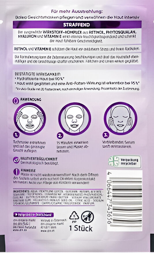 Packaging masque rétinol Balea