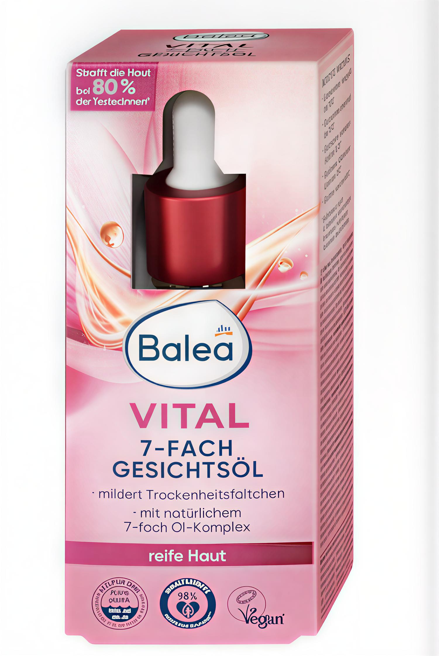 Huile visage Vital 7-en-1 – Nutrition intense & éclat naturel