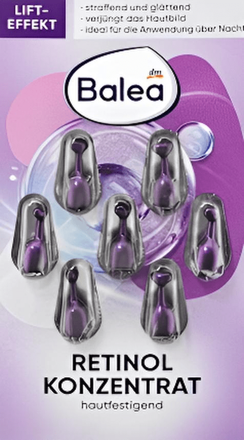 Concentré rétinol Balea 7 ampoules